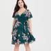 Torrid Dresses | 6x Floral Torrid Dress | Color: Green | Size: 6x