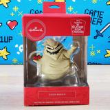 Disney Holiday | Disney Nightmare Before Christmas Nbc Oogie Boogie Hallmark Christmas Ornament | Color: Cream/Red | Size: 3 Inch