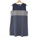Anthropologie Dresses | Anthropologie Uncle Frank Sleeveless Blue Dragonfly Dress | Color: Blue/White | Size: M