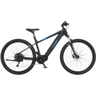 E-Bike FISCHER FAHRRAD "MONTIS 4.5i 522" E-Bikes Gr. 49cm, 29 Zoll (73,66cm), schwarz Pedelec, Elektrofahrrad für Damen u. Herren, MTB