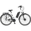 E-Bike PROPHETE "Geniesser 22.EMC.20" E-Bikes Gr. 48 cm, 28 Zoll (71,12 cm), weiß (weiß matt) E-Bikes