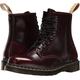 Dr. Martens Vegan 1460, klassische Damenstiefel, Rot (Cherry Red 600), 46 EU