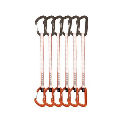 DMM Phantom Quickdraw 6 Pack Matt Grey/Orange 25 c...