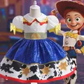 Robe Tutu Cosplay pour Bol et Garçons Frocs de Vache de Dessin Animé Costumes Woody Buzz