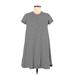 Rolla Coster Casual Dress - A-Line: Black Solid Dresses - Women's Size Medium