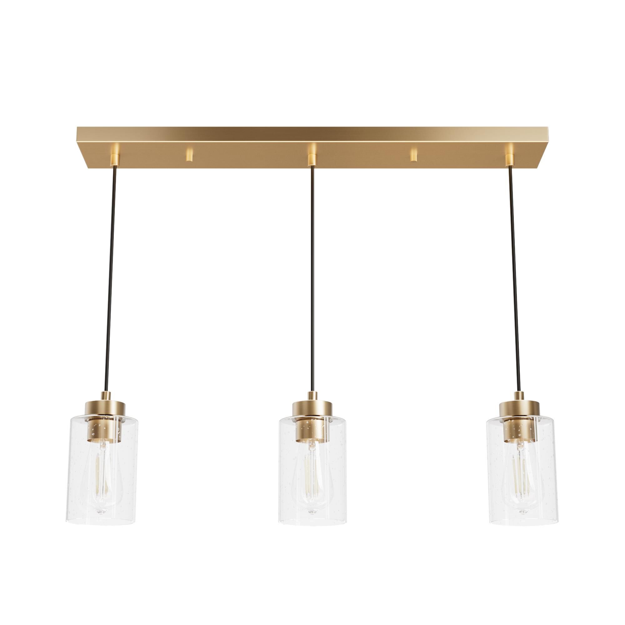 Hunter Fan Hartland 26 Inch 3 Light Linear Suspension Light - 13069