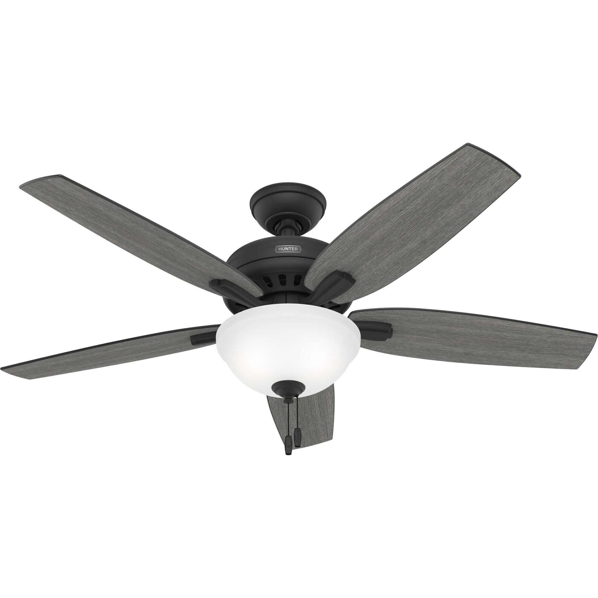 Hunter Fan Newsome 52 Inch Ceiling Fan with Light Kit - 52395