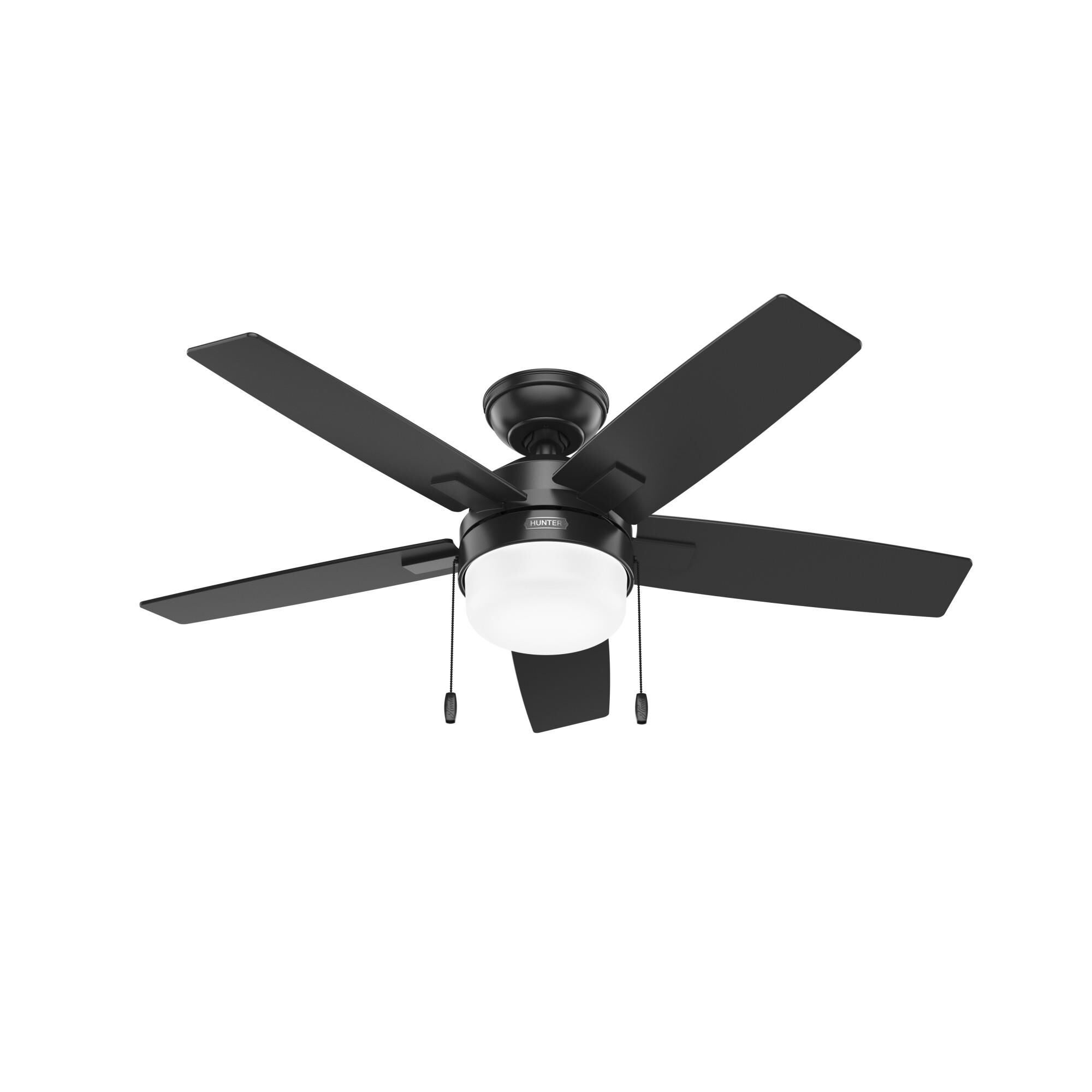 Hunter Fan Anisten 44 Inch Ceiling Fan with Light Kit - 52486