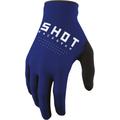 Shot Draw Kinder Motocross Handschuhe, blau, Größe 6/7