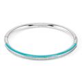 Nomination Drusilla Stainless Steel CZ Turquoise Enamel Bangle