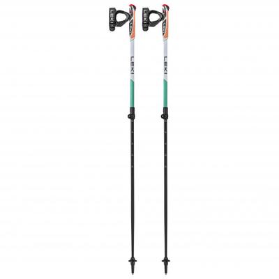 Leki - Spin Shark SL - Nordic Walking Stöcke Länge 100 - 130 cm weiß/grau