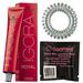 Igora Royal 5-63 Light Brown Chocolate Matt Permanent Hair Color and Goomee Hair Loop Single Diamond Clear (Bundle 2 items)