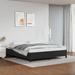 vidaXL Bed Frame Upholstered Platform Bed Base Frame for Bedroom Faux Leather