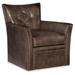 Hooker Furniture Conner 31" Wide Leather Accent Chair with Nailhead