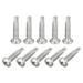 #8 x 3/4 Self Drilling Screws 100 Pack Phillips Pan Head Self Tapping Screws