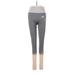 Pursue Fitness Active Pants - Mid/Reg Rise Skinny Leg Cropped: Gray Activewear - Women's Size Small
