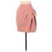 Forever 21 Formal Skirt: Pink Solid Bottoms - Women's Size Small