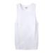 Men's Big & Tall Sculpting Tank Top by KingSize in White (Size 4XL)