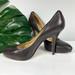 Coach Shoes | Coach Black Brown Leather Platform Heels 7.5 | Color: Black/Brown | Size: 7.5