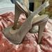 Jessica Simpson Shoes | Jessica Simpson Platform Gold Sparkle Heels! Worn Once! Perfect Condition | Color: Gold | Size: 7.5