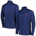 Men's Tommy Bahama Navy Detroit Tigers Delray IslandZone Half-Zip Top