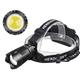 WINDFIRE 200000 Lumens LED Head Torch USB Rechargeable Super Bright with 4 Modes and IPX6 Level Waterproof Headlamp,90° Adjustable Hands-Free Head Torch for Outdoor Camping, Cycling,Climbing