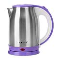 MYYINGELE Professional Electric Kettle Stainless Steel Silver Jug Kettle | Quiet Rapid Boil 2000 W 2L Capacity | Boil Dry Protection Upgraded, Purple