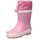 Playshoes Jungen Unisex Kinder Gummistiefel Zugband Regenstiefel, rosa, 25 EU