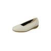 Ballerina NATURAL FEET "Johanna", Damen, Gr. 37, beige, Leder, elegant, Schuhe Ballerina, mit Komfortweite