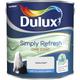 Dulux Retail - Dulux Simply Refresh One Coat Matt Emulsion Paint - 2.5L - White Mist - White Mist