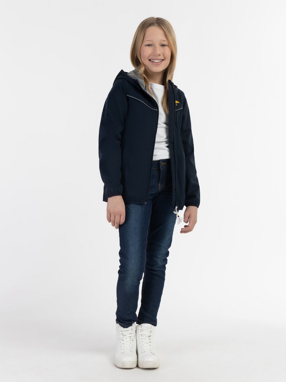 Schmuddelwedda Funktionsjacke Mädchen blau, 128 Image