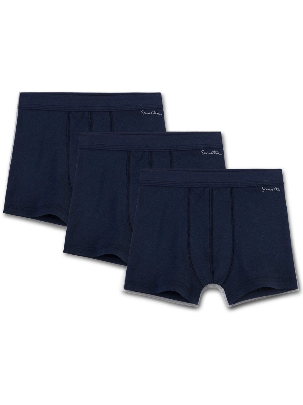 Sanetta Boxershort 3er Pack Jungen blau, 104 Image