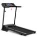 Costway 1.0 HP Foldable Treadmill Electric Support Mobile Power