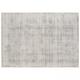 Tapis chenille rectangulaire imprimé nuancé gris clair 120 x 170 cm