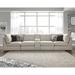 Signature Design by Ashley Kellway Beige 5-Piece Sectional - 157"W x 39"D x 39"H