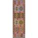 Mark&Day Area Rugs 2x8 Nuil Global Pale Pink Runner Area Rug (2 6 x 8 )