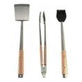 Charcoal Companion CC1095 Copper Handle 3 Pc BBQ Tool Set by Charcoal Companion