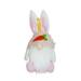 Ykohkofe Decoration Shape Cute Doll Cartoon Bunny Easter Ornaments Home Decor Garden Statues Outdoor Large