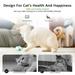 Automatic Interactive Cat Toys Mouse: Pet Play Ball Kittens Electronic Rat Cats Indoor Automatic Cat Toys with LED Lights Kitten Toys Mice Smart Toys Cats Hunting Toys Playing Game