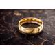 Classic 9K Solid Gold Dome Shaped Wedding Band | Elegant & Durable Ring For Men Or Women Handcrafted in The UK Half Round