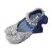 Performance Dance Shoes For Girls Childrens Shoes Pearl Rhinestones Shining Kids Princess Shoes Baby Girls Shoes For Party And Wedding Gymnastics Slides