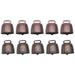 10PCS Cow Horse Grazing Small Brass Cowbell Retro for Horse Grazing Copper Cow Noise Maker