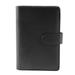 25Pcs A6 PU Leather Budget Binder Set Binder Cover Personal Planner Binder for Cash Envelopes System Black