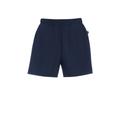 Jerseyhose TRIGEMA "TRIGEMA Shorts aus 100% Baumwolle" Gr. XL, US-Größen, blau (navy) Damen Hosen Sporthosen