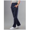Jerseyhose TRIGEMA "TRIGEMA Freizeithose aus 100% Baumwolle", Damen, Gr. M, US-Größen, blau (navy), 100% Baumwolle, casual, Hosen