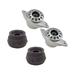 Shock and Strut Mount Kit 4 Piece - Compatible with 1998 - 2010 Volkswagen Beetle 1999 2000 2001 2002 2003 2004 2005 2006 2007 2008 2009