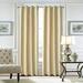 Innerwin 1-Piece Velvet Grommet Blackout Window Curtain For Bedroom Thermal Insulated Window Drape Plain Solid Color Room Darkening Curtain Light Yellow W:42 xL:63
