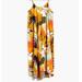 Madewell Dresses | Madewell Tie-Back Cover-Up Maxi Dress In Tropical Vacation Size: S | Color: Black/Gold | Size: S