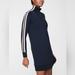 Athleta Dresses | Athleta Circa Track Sweatshirt Dress | Color: Blue | Size: Xs