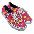 Vans Shoes | 074 Vans Red Pool Vibes Parrot Print Low Top Sneakers | Color: Red/Yellow | Size: 6